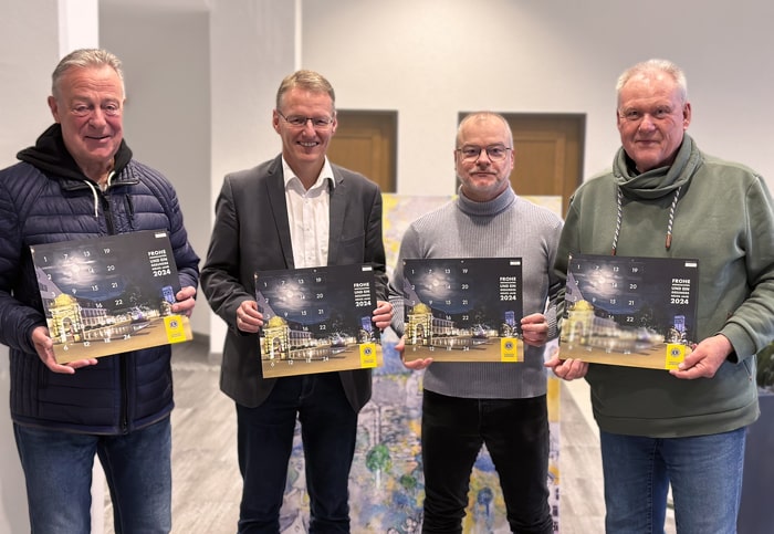 Lions Club Hansestadt Attendorn Martin Diller (Präsident), Klaus Hesener, Thomas Scherer, Thomas Feldmann