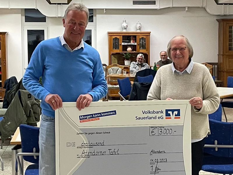 Lions Club Hansestadt Attendorn - Martin Diller, Sylvelin Karsunky